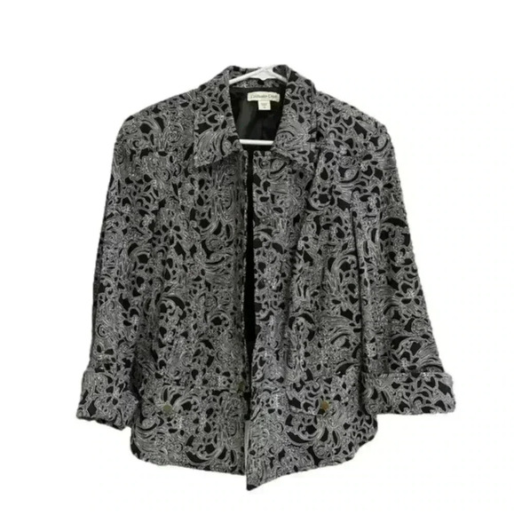 - Coldwater Creek Cotton Jacket Size 16, Pre-Owned EUC - Picture 1 of 7